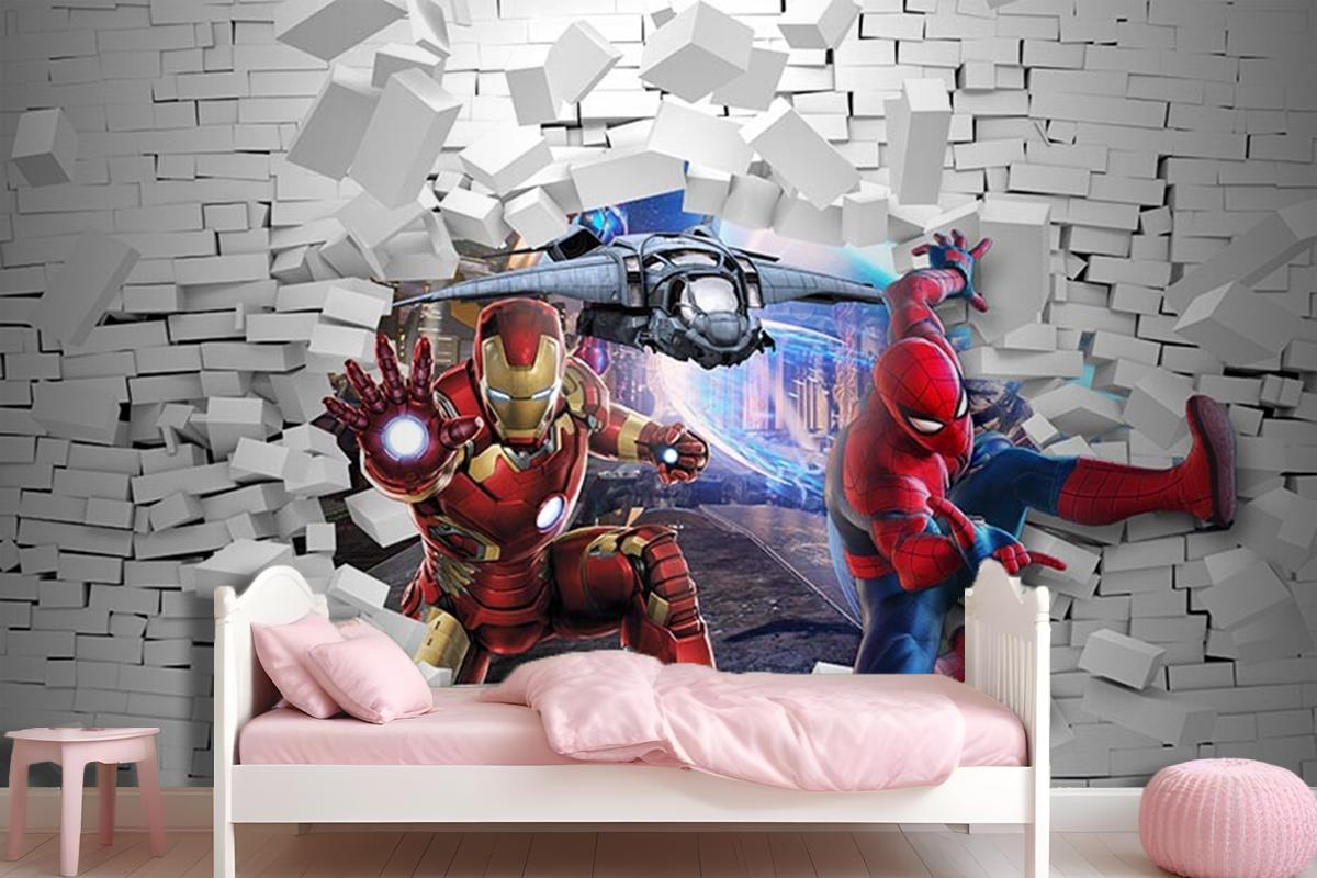 Avengers Duvar Kağıdı 3D