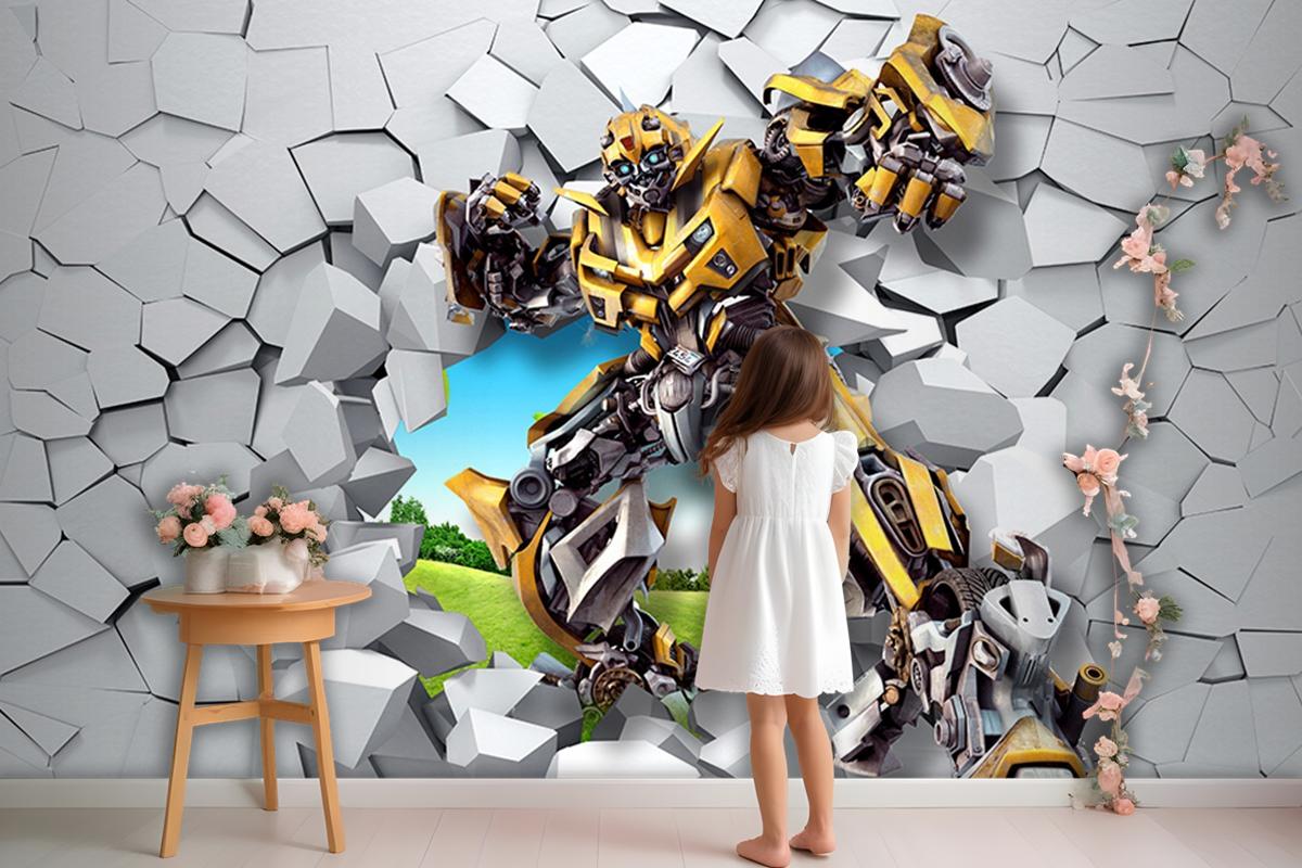 Transformers Duvar Kağıdı 3D