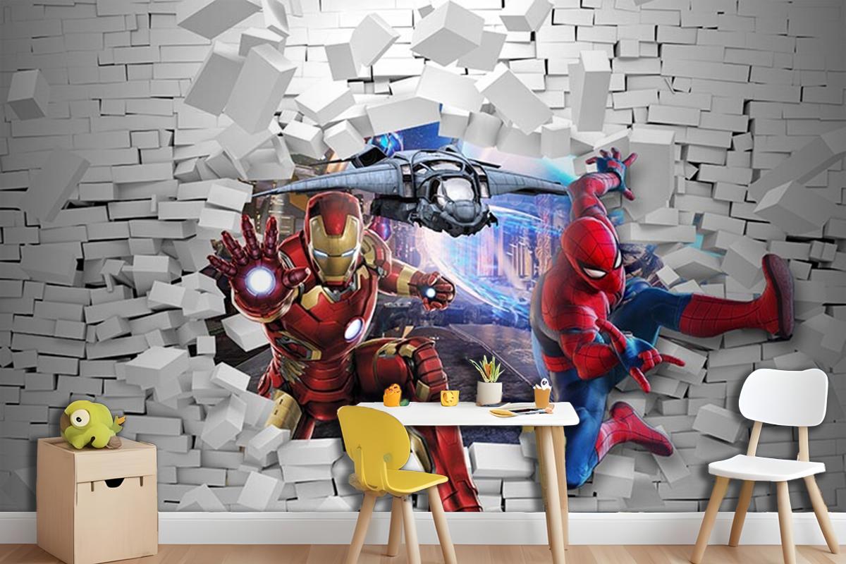 Avengers Duvar Kağıdı 3D