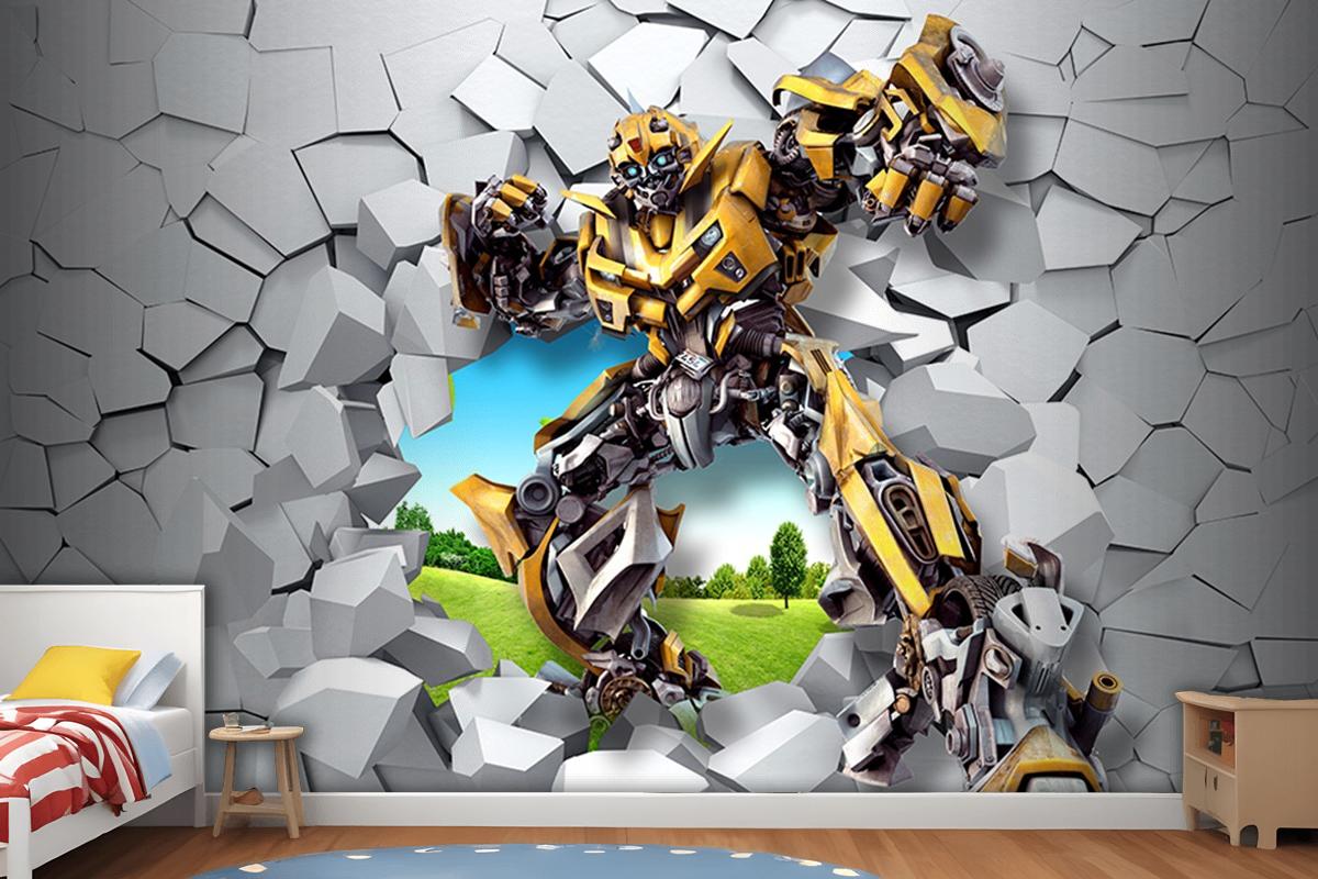 Transformers Duvar Kağıdı 3D